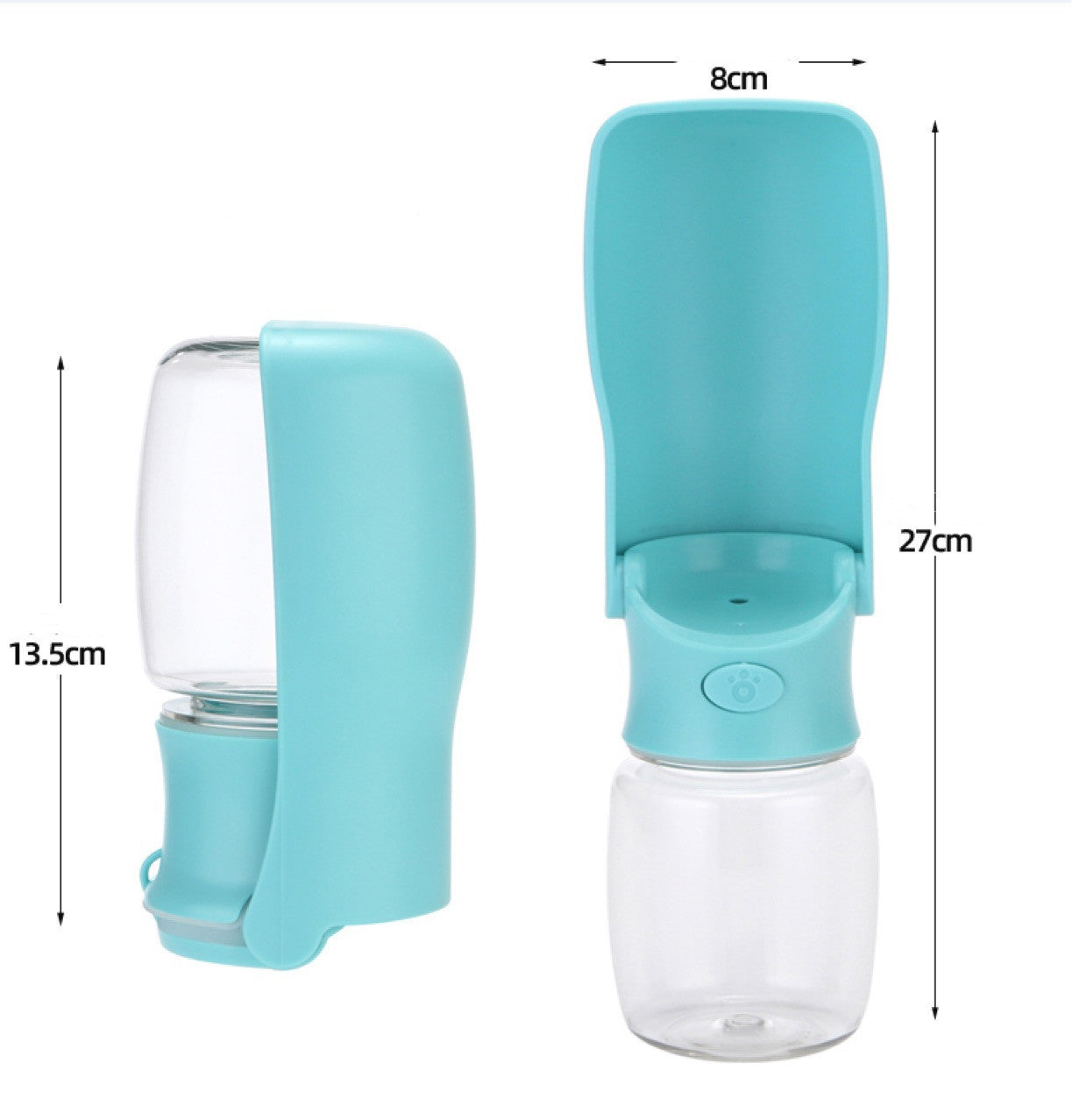 TailTrendz™Dog Water Bottle – Foldable