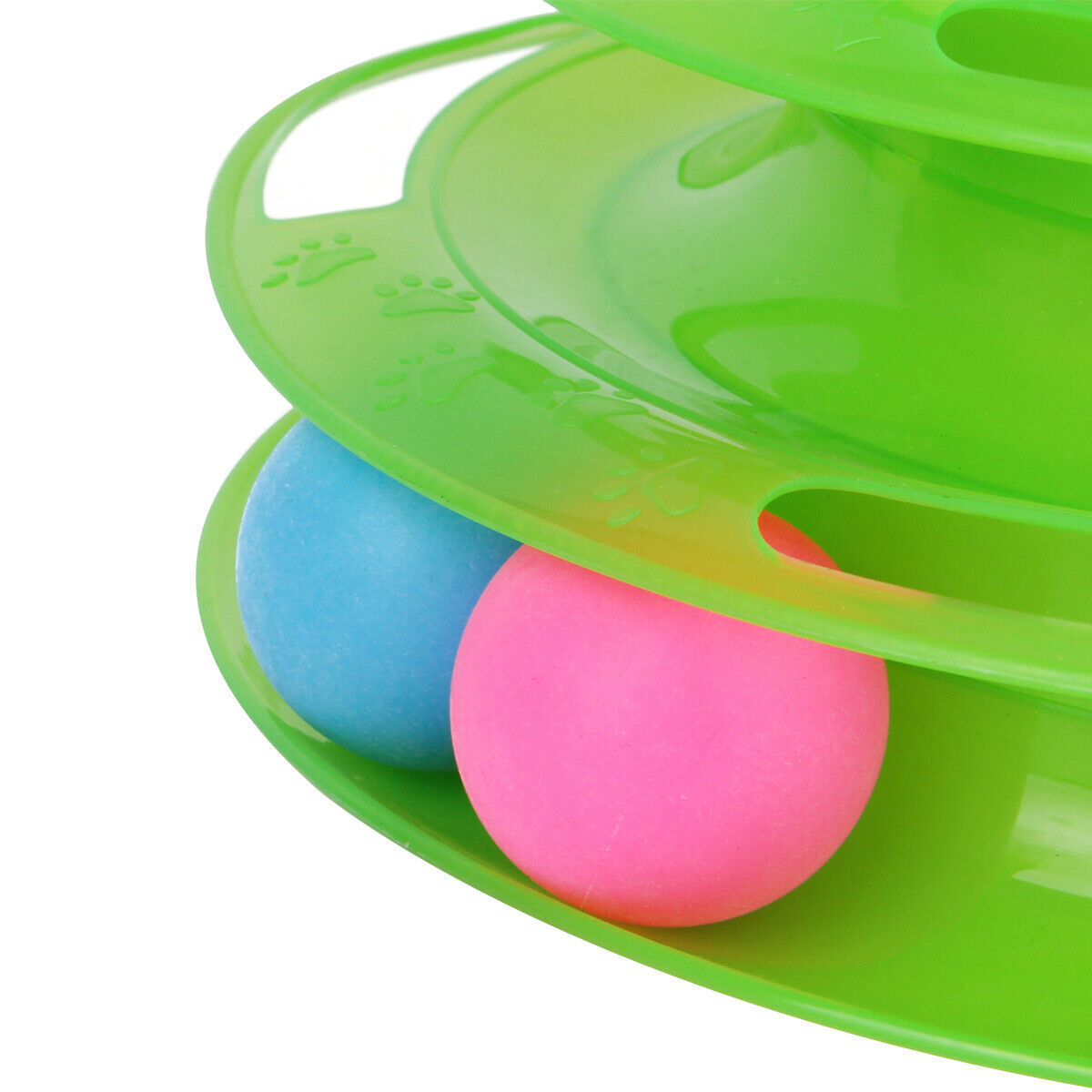 Cat Tower Track Ball Toy