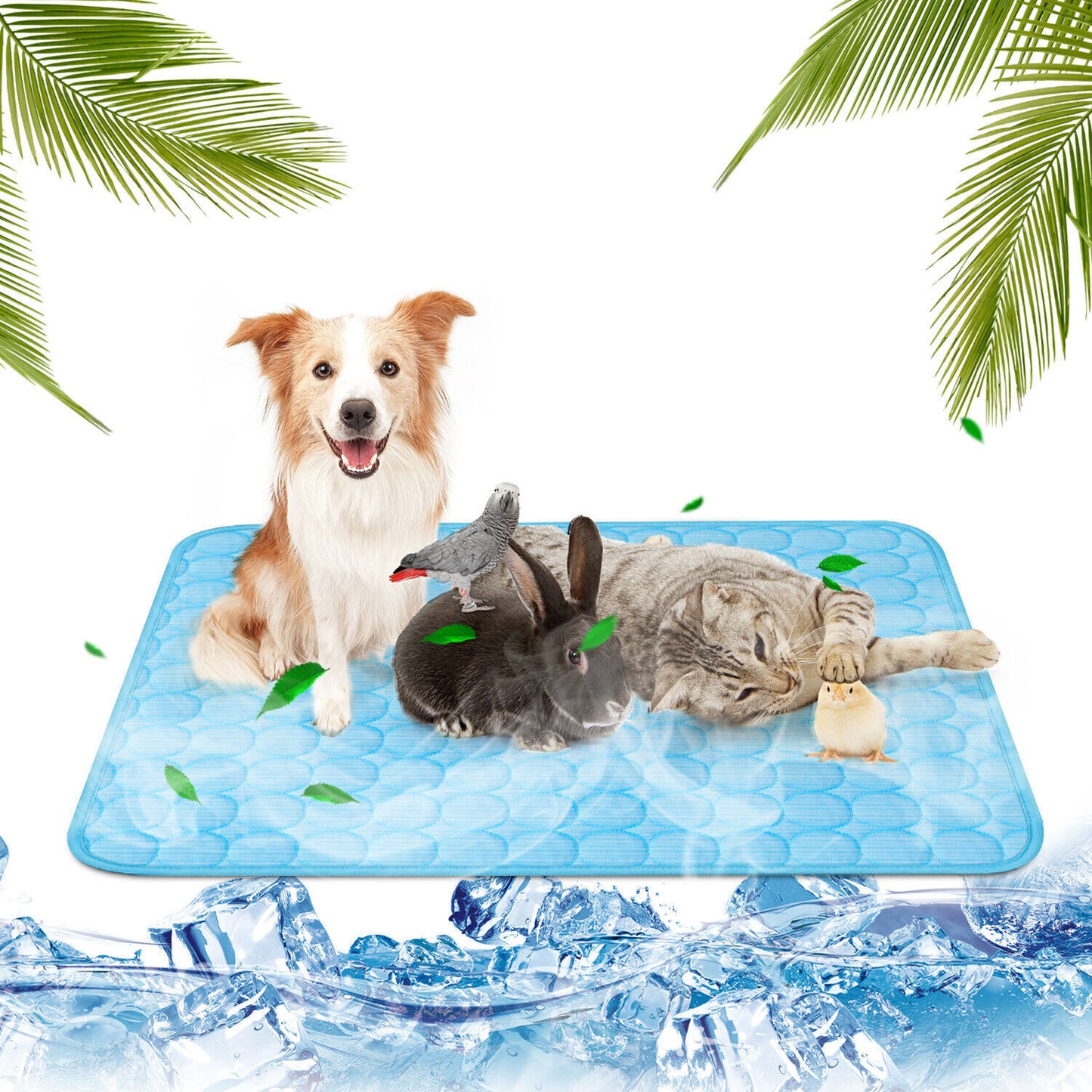 TailTrendz™Pet Cooling Mat – Summer Comfort Pad