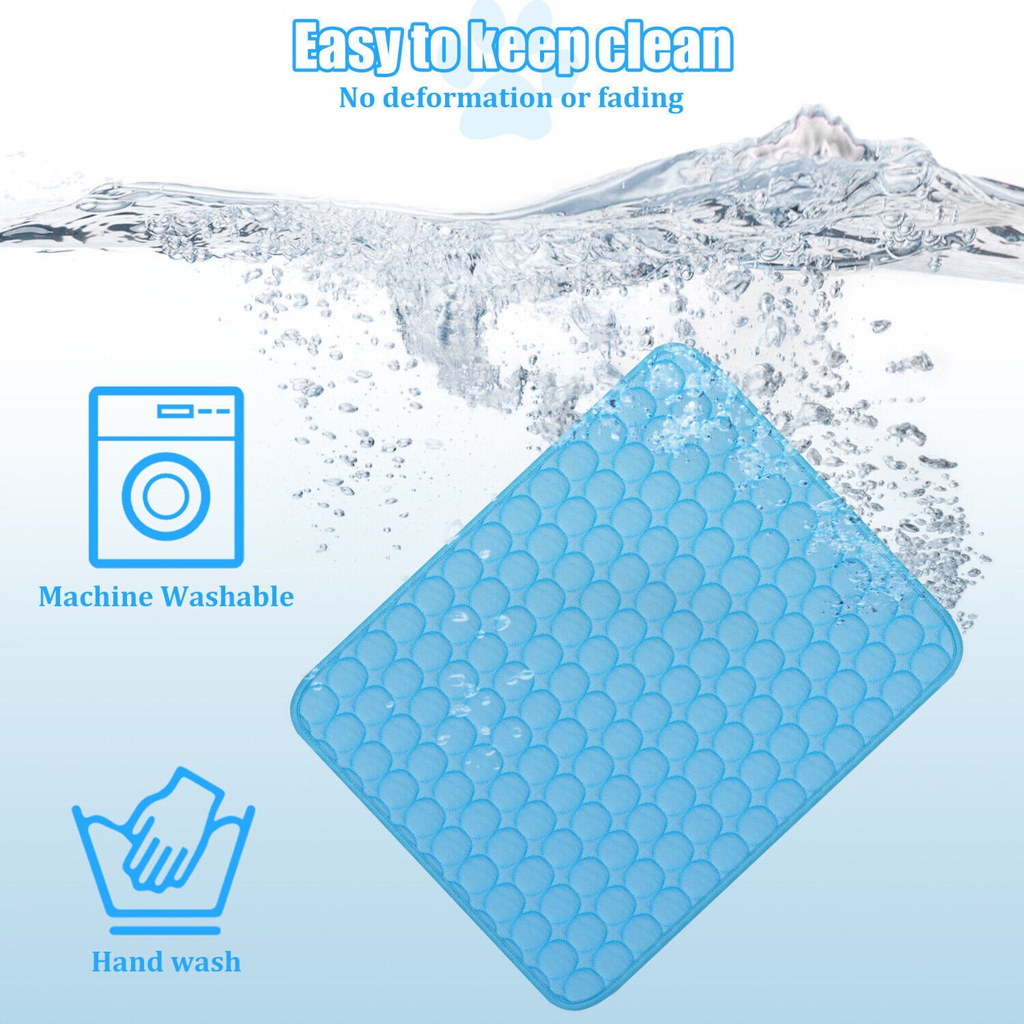 TailTrendz™Pet Cooling Mat – Summer Comfort Pad