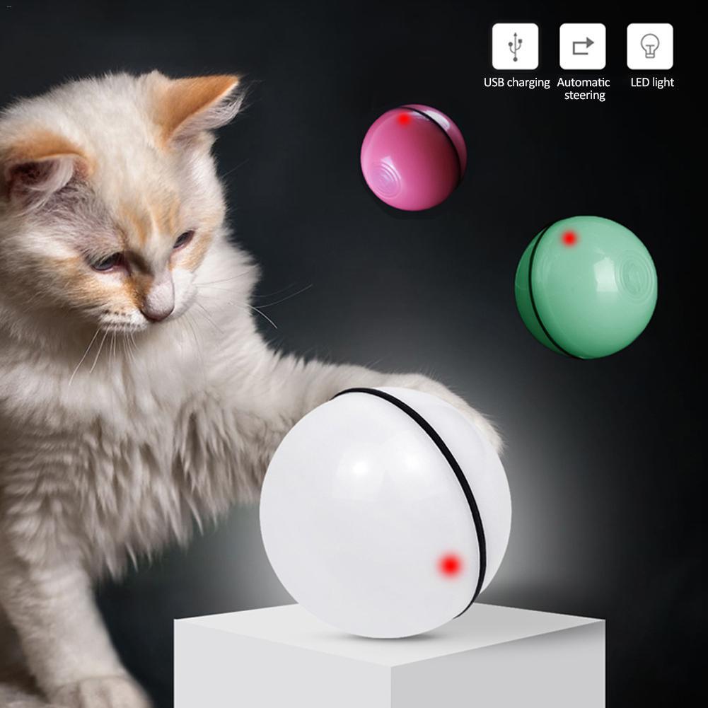 TailTrendz™LED Rolling Laser Cat Toy