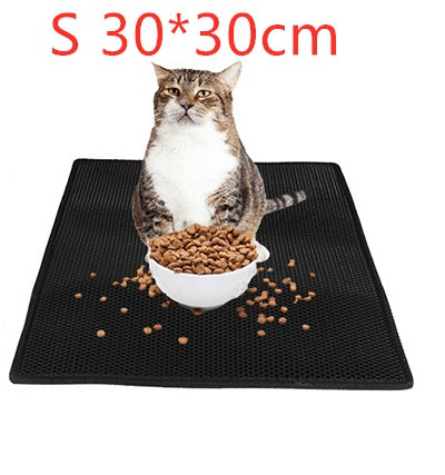 TailTrendz™Honeycomb Waterproof Cat Litter Mat