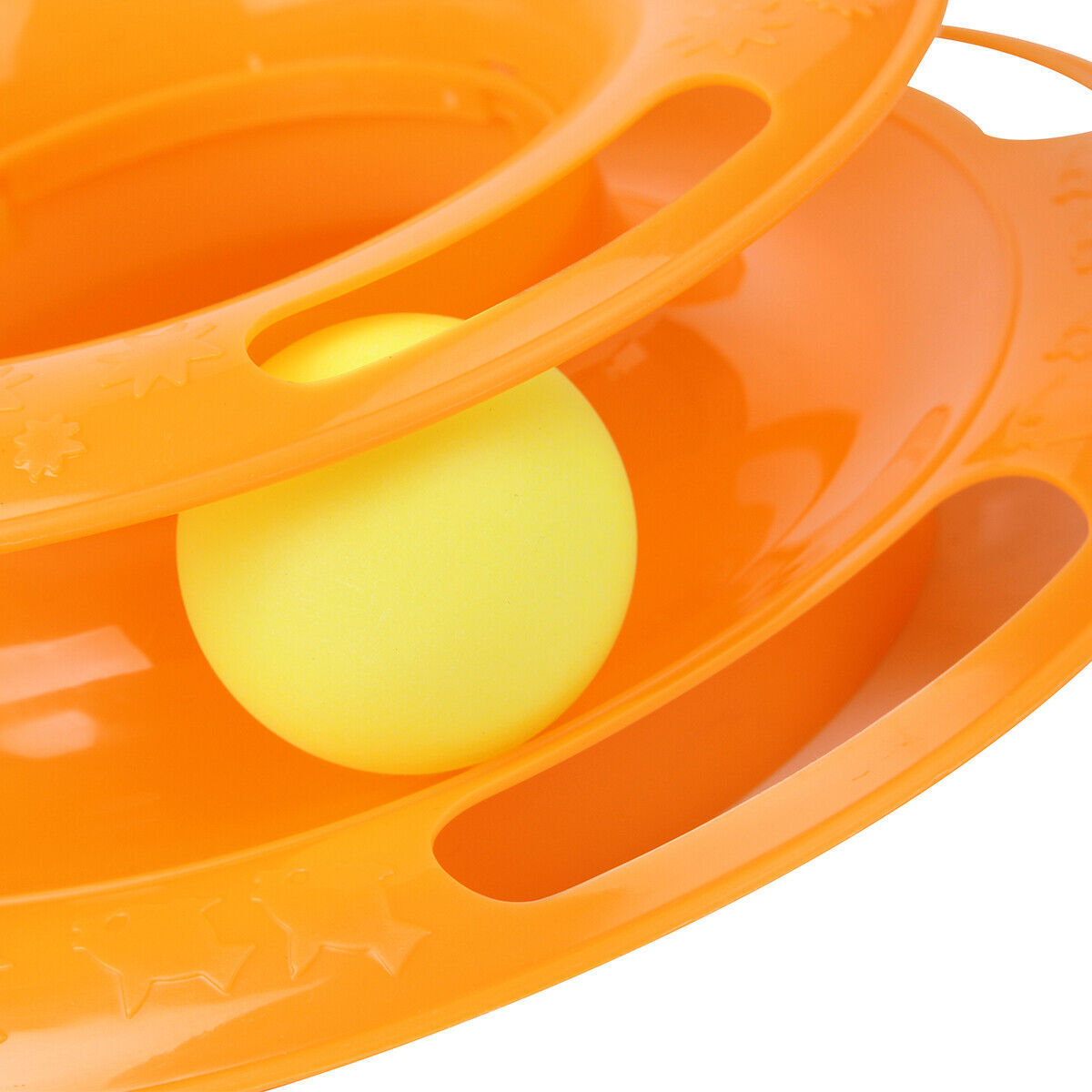 Cat Tower Track Ball Toy