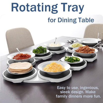 360° Rotating Food Tray -Easy Serving