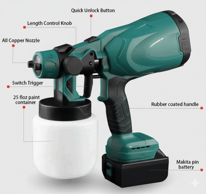 Electric Paint Sprayer-Pro Smooth Finish
