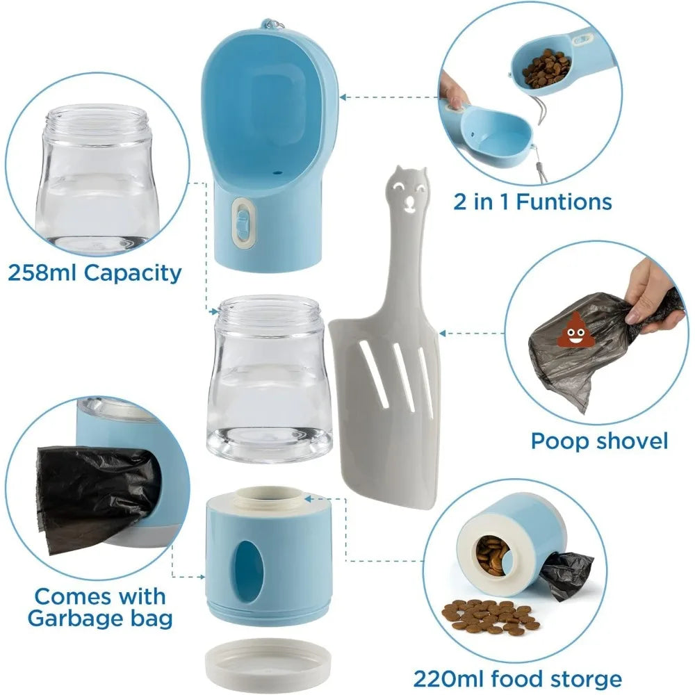 TailTrendz™4-in-1 Pet Travel Dispenser