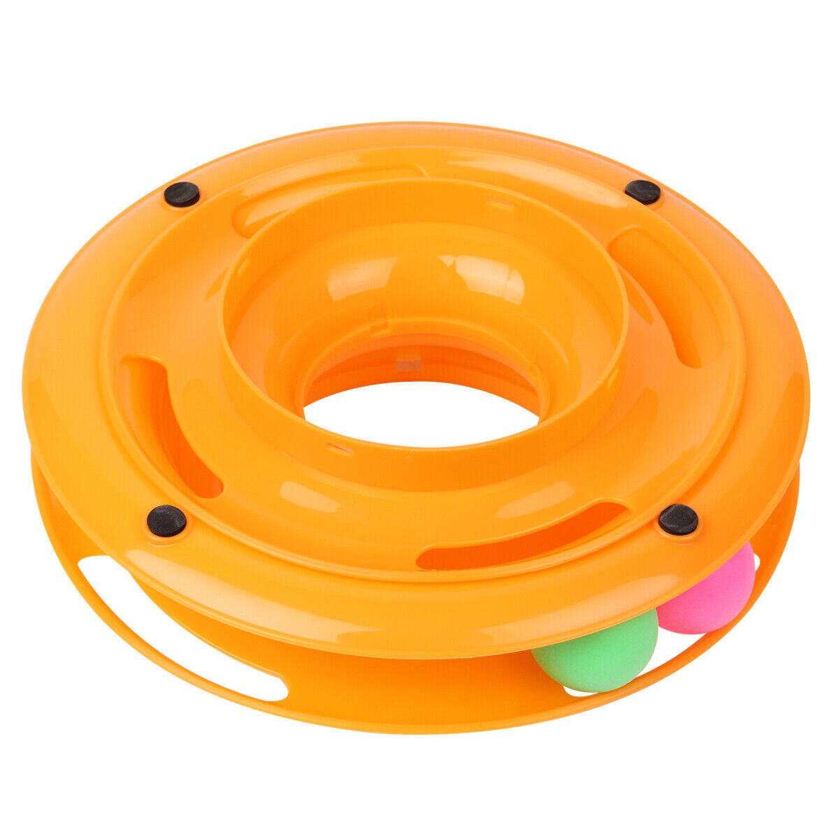 Cat Tower Track Ball Toy