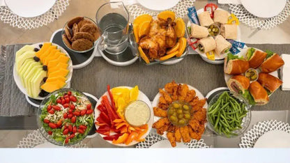 360° Rotating Food Tray -Easy Serving